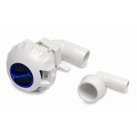 Pentair Shurflo Livewell Fill Valve w/3/4" -1-1/8" Fittings 330-021